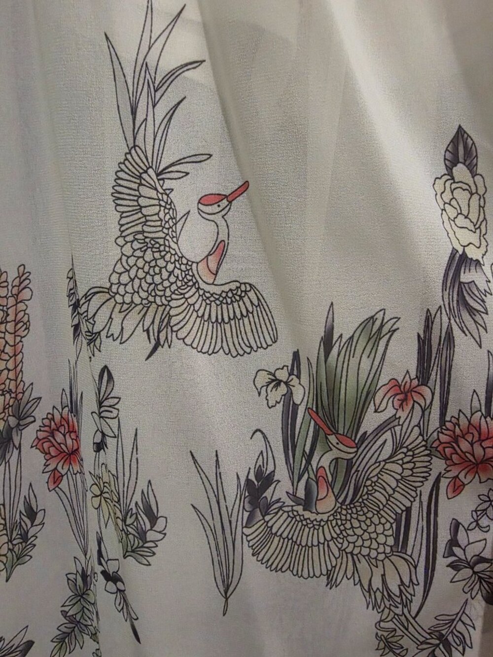 Chic Me Tropical Shorts with Sheer Overlay One-Piece Romper Size Large - Picture 8 of 13